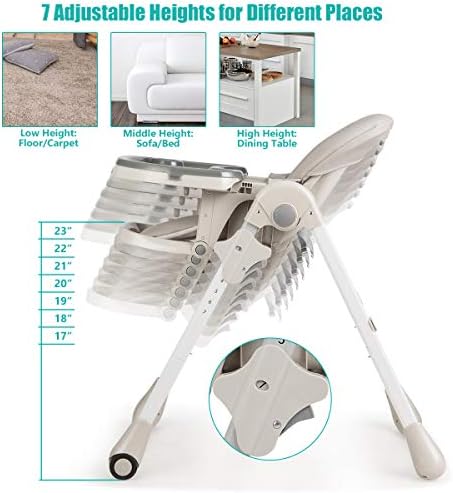 BABY JOY Convertible High Chair - Image 4