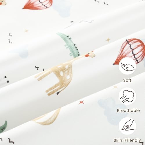 david's kids 3 Pack Fitted Crib Sheets, Ultra Soft Breathable Comfortable Baby - Image 4