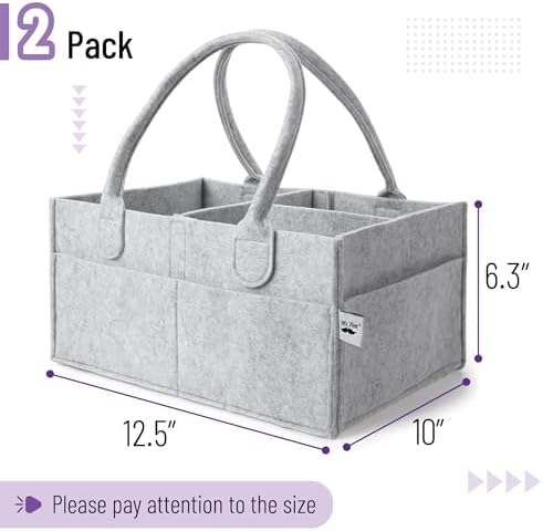 Mr. Pen- Baby Diaper Caddy Organizer, 2 Pack - Image 2