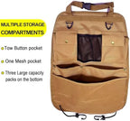Car Seat Back Organizer with Multiple Pockets and Hooks - Image 5