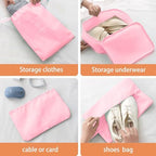 Packing Cubes for Travel- 8 Set Luggage Organizer Bags for Family, Mesh - Image 2