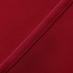 Hiasan Red Valance Curtains for Window 42 x 12 Inches 1 Panel - Image 4