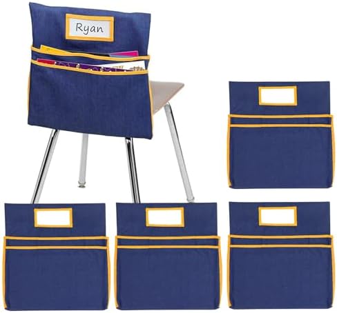 16PCS Chairback Buddy Pockets Chart by Auchq