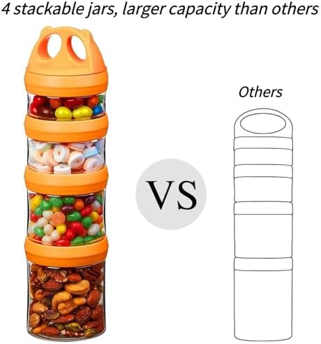 SELEWARE Stackable Snack Containers - Image 3