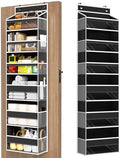 Over The Door Organizer 6 Tiers, Behind The Door Storage Hanging Shelves by Mefirt