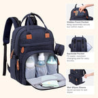 BabbleRoo Diaper Bag Backpack - Image 5