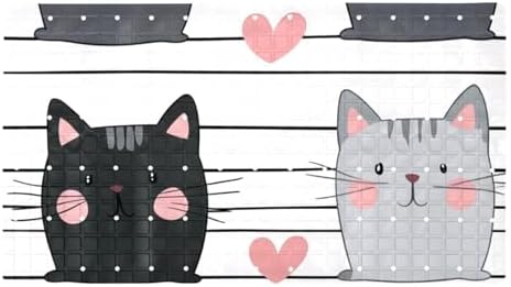 Non Slip Bathtub and Shower Mat 26.8x15.1 inch, Bath Mat by Anna+Cowper