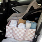 Tiny Twinkle Diaper Caddy Organizer | Foldable Baby Storage Basket - Image 6