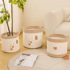 Large Blanket Baskets for Living Room Decor, Toy Storage Baskets 14" x 14" - Image 4