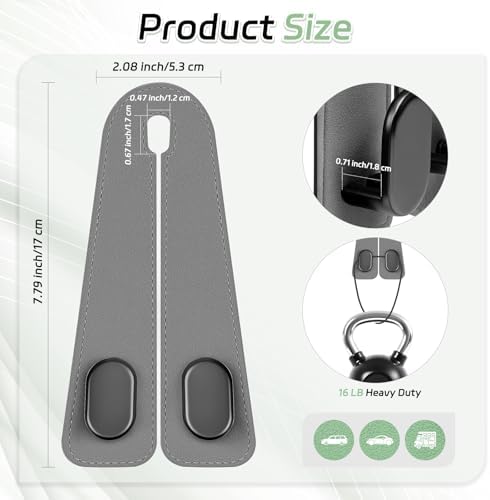 Car Seat Headrest Hooks - Image 2