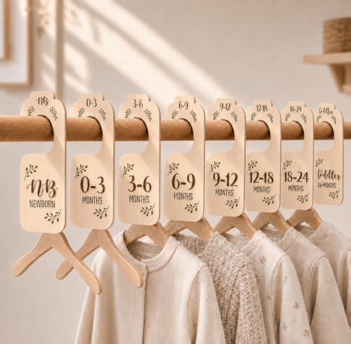 Baby Closet Dividers for Clothes Organizer by %E2%80%8EGIFTACITY