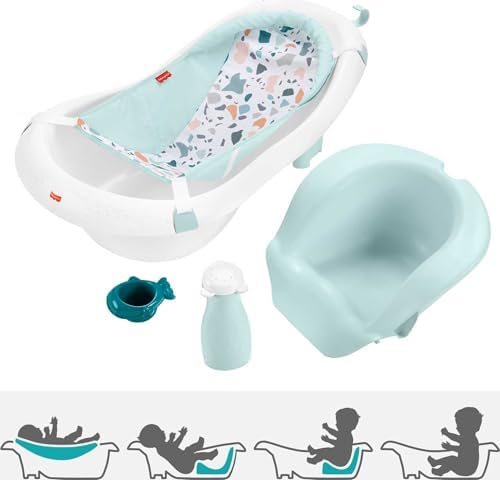 Fisher-Price Baby to Toddler Bath 4-in-1 Sling ‘n Seat Tub - Image 3