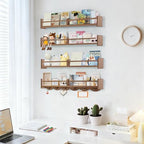 34Inch Nursery Book Shelves Wall Mounted, Floating Book Shelf - Image 4