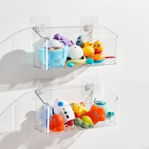 Bath Toy Storage Holder for Bathtub by CQUNM