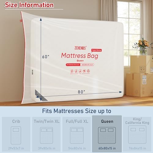 ZCHENBS® - 2 PK Queen Mattress Bags - Image 4
