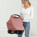 Breathable Car Seat Cover for Babies – Multi-Purpose Soft Rayon Nursing Cover - Image 2