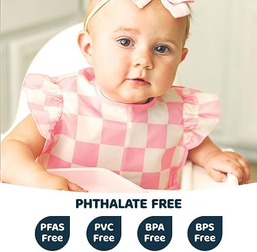 Tiny Twinkle Mess-Proof Baby Bibs - Image 2