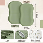 CroBlissful 2 Pack Mallard Duck Baby Lounger Cover Duck Baby Nursery - Image 2