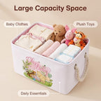 3Pcs Winnie Bear Baby Storage Basket - Image 7