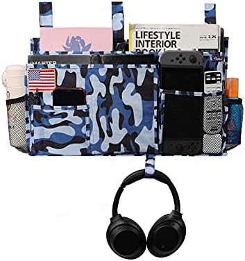 Surblue Bedside Caddy Hanging Organizer Storage Bag Pocket - Image 2
