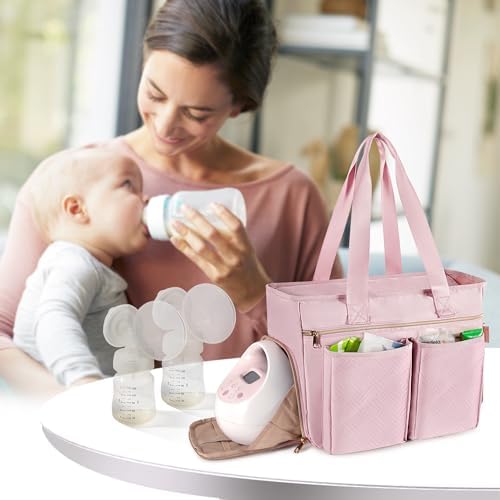 Fasrom Breast Pump Tote Bag Compatible - Image 7