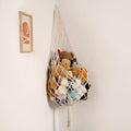 Amdermi Stuffed Animal Hammock Corner, Boho Macrame Plush Toy Storage Net by Amdermi