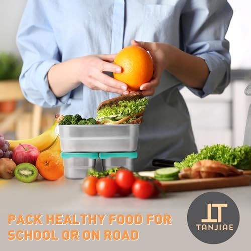 Tanjiae Small Stainless Steel Lunch Containers - Image 5