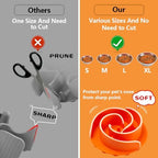 Slow Feeder Dog Bowls Insert, Animire Soft Silicone Slow Eating Dog Food Bowl - Image 3