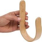 2 x Waveply Wood Curtain Holdbacks Plywood Drapery U Shaped Hook Tiebacks - Image 7
