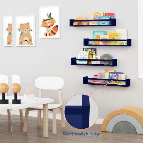 Forbena Wall Book Shelf Organizer - Image 6