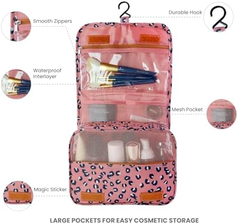 Lcsmaokin Large Capacity Toiletry Bag Travel Bag - Image 2