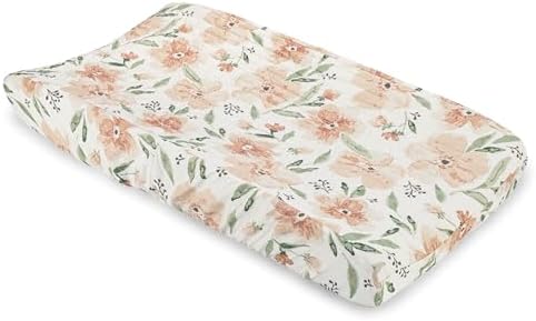 Crane Baby Changing Pad Cover, 100% Cotton Sateen Exterior, Fits Standard 16" x by CraneBaby