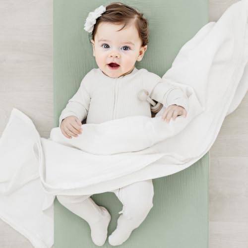 3 Pack Muslin Changing Pad Covers - Image 2