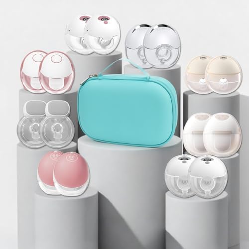 Wearable Breast Pumps Carrying Case, Hard Shell Breast Pump Bag - Image 2