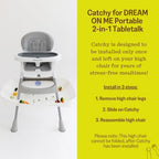 CATCHY - Food Catcher - Compatible - Highchair Sold Separately - Baby Food & - Image 5
