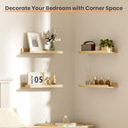 upsimples Floating Shelves for Wall Decor Storage - Image 2
