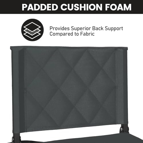 Sheenive Stadium Seats with Back Support, Padded Bleacher Seat Cushion - Image 7