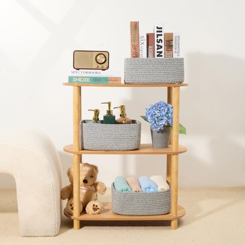 MiniArk Small Storage Baskets for Organizing | Closet Organizer Bins | Shelf - Image 6