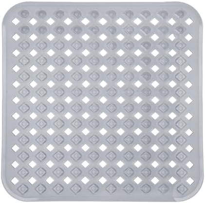 Yimobra Square Shower Mat Non Slip, Super Strong Suction Cups, Machine Washable by Yimobra