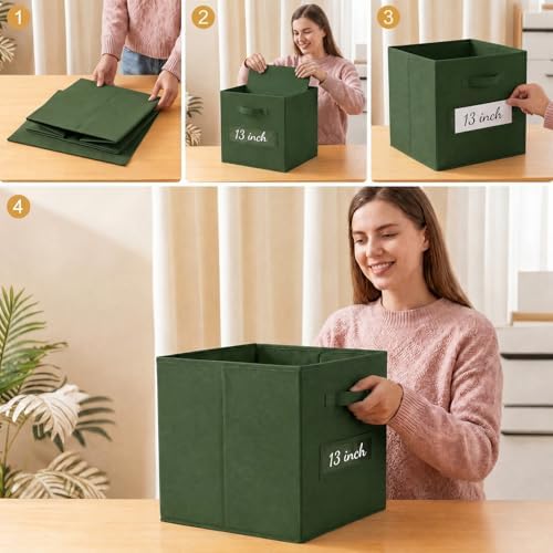 Storage Bins, 13 Inch Cube Storage Bin - Image 5