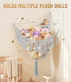 Lare Stuffed Animal Storage Hammock Corner Net - Image 5