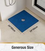 HITSLAM Square Shower Mat, 24 x 24 Inch Non Slip Bath Mat - Image 2