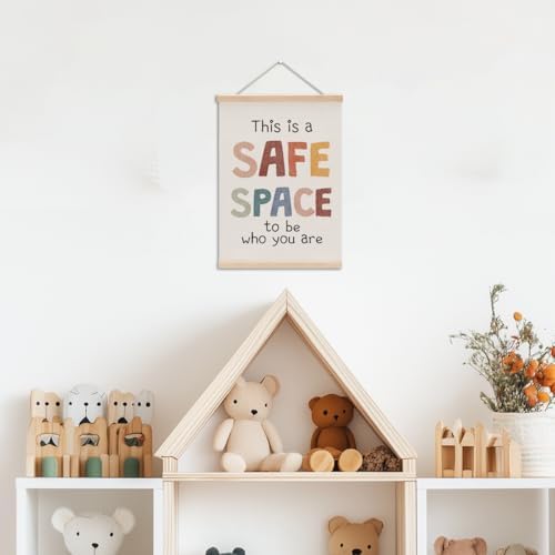Inspirational Boho Poster Hanger, Therapy Office Growth Mindset Wall Decor - Image 3