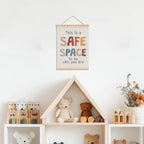 Inspirational Boho Poster Hanger, Therapy Office Growth Mindset Wall Decor - Image 3