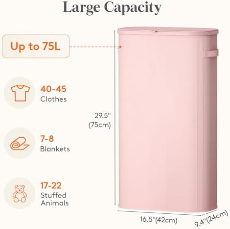 Lifewit Slim Laundry Basket - Image 3