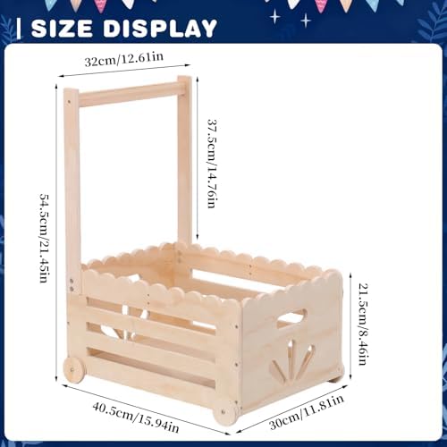 Wooden Baby Shower Crate Closet - Image 4
