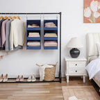 GRANNY SAYS 3-Shelf Hanging Closet Organizer, Foldable Storage - Image 2