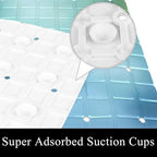 Shower Mat Non Slip, 26.8 x 15.1 Inch Bathtub Mat - Image 3