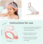 FUNUPUP Baby Shower Cap for Toddlers Kids, Soft TPE Silicone, Nude Pink - Image 6
