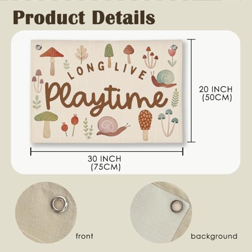 Playroom Mushroom Wall Decor - Image 6
